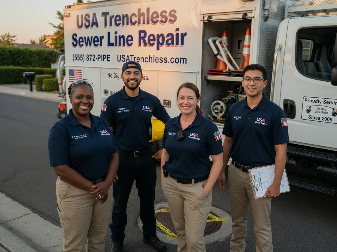 Sewer Line Repair company in Oakford, IL